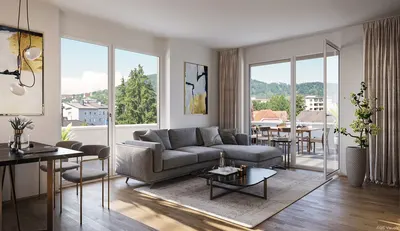 Neubau Graz, 3 Zimmer, 56 m² — Bild 4