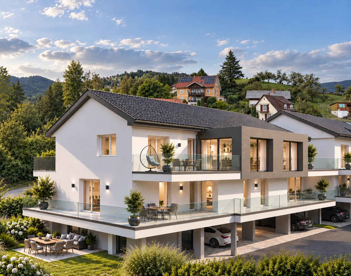 Neubau Deutschlandsberg, 2 Zimmer, 58 m²