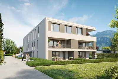 Neubau Altach, Feldkirch, 2 Zimmer, 51 m² — Bild 2