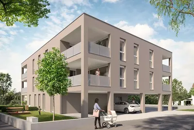 Neubau Hohenems, Dornbirn, 2 Zimmer, 49 m² — Bild 3