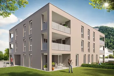 Neubau Hohenems, Dornbirn, 2 Zimmer, 49 m² — Bild 5