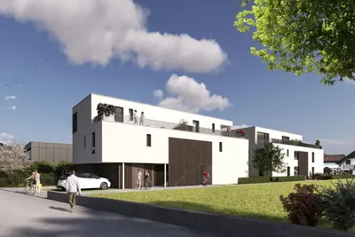 Neubau Altach, Feldkirch, 2 Zimmer, 46 m² — Bild 3