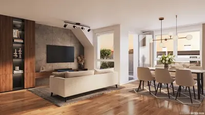 Neubau Wien, 12. Bezirk, Meidling, 2 Zimmer, 54 m² — Bild 5