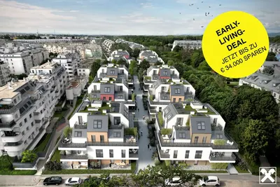 Neubau Wien, 11. Bezirk, Simmering, 2 Zimmer, 49 m² — Bild 2