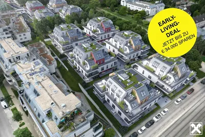 Neubau Wien, 11. Bezirk, Simmering, 2 Zimmer, 49 m² — Bild 3