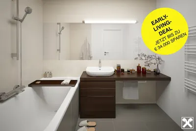 Neubau Wien, 11. Bezirk, Simmering, 2 Zimmer, 49 m² — Bild 4