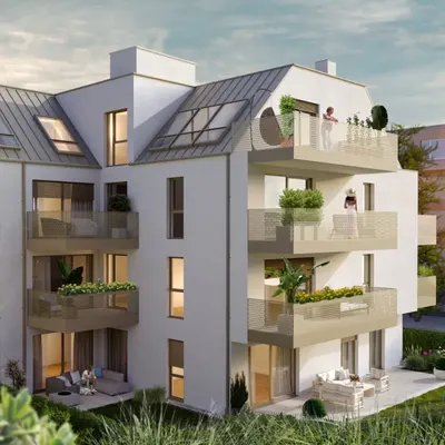 Neubau Wien, 12. Bezirk, Meidling, 2 Zimmer, 48 m² — Bild 3
