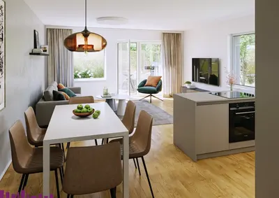 Neubau Wien, 23. Bezirk, Liesing, 4 Zimmer, 99 m² — Bild 2