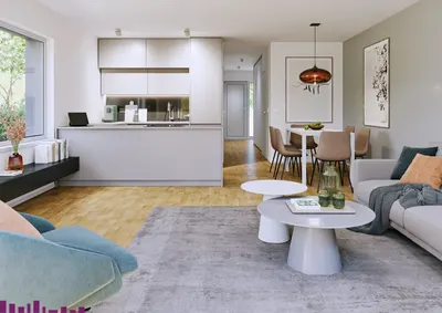 Neubau Wien, 23. Bezirk, Liesing, 4 Zimmer, 99 m² — Bild 5