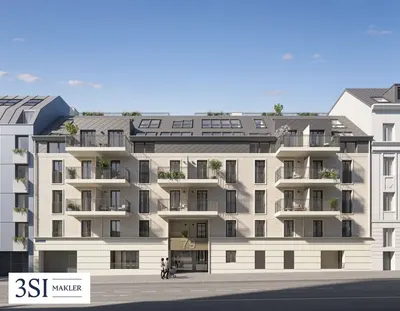 Neubau Wien, 17. Bezirk, Hernals, 3 Zimmer, 60 m² — Bild 2