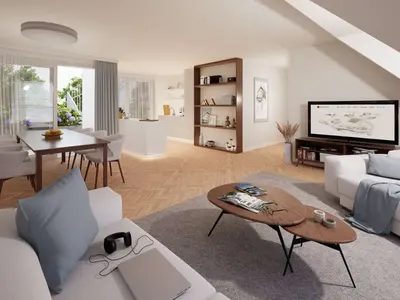 Neubau Wien, 23. Bezirk, Liesing, 2 Zimmer, 45 m² — Bild 5