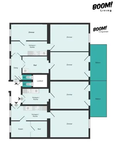 Neubau Wien, 14. Bezirk, Penzing, 3 Zimmer, 68 m² — Bild 5