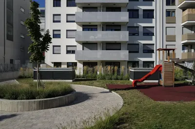 Neubau Wien, 23. Bezirk, Liesing, 3 Zimmer, 62 m² — Bild 2