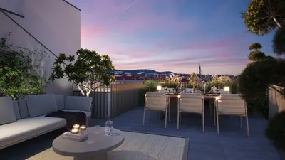 Neubau Wien, 17. Bezirk, Hernals, 2 Zimmer, 33 m² — Bild 5