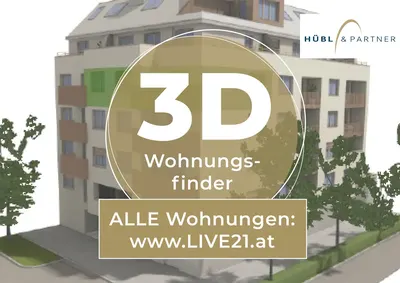Neubau Wien, 21. Bezirk, Floridsdorf, 2 Zimmer, 58 m² — Bild 2