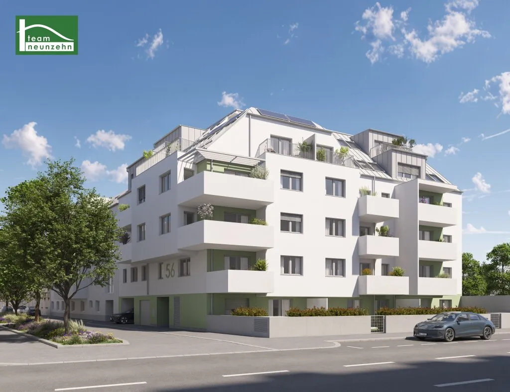 Neubau Wien, 21. Bezirk, Floridsdorf, 2 Zimmer, 45 m²
