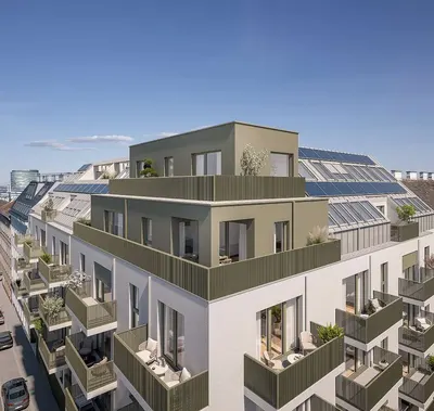 Neubau Wien, 12. Bezirk, Meidling, 2 Zimmer, 51 m² — Bild 3