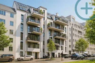 Neubau Wien, 12. Bezirk, Meidling, 2 Zimmer, 74 m² — Bild 2