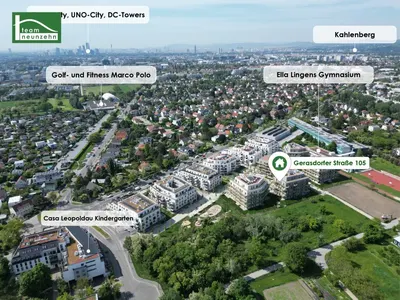 Neubau Wien, 21. Bezirk, Floridsdorf, 2 Zimmer, 45 m² — Bild 2