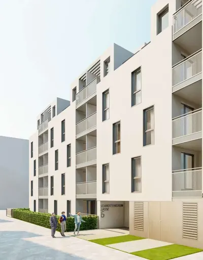 Neubau Wien, 22. Bezirk, Donaustadt, 3 Zimmer, 63 m² — Bild 2