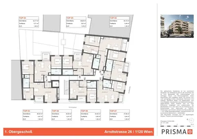 Neubau Wien, 12. Bezirk, Meidling, 2 Zimmer, 40 m² — Bild 5