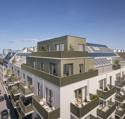 Neubau Wien, 12. Bezirk, Meidling, 2 Zimmer, 43 m² — Bild 3