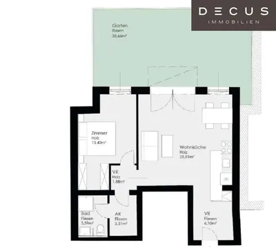 Neubau Wien, 22. Bezirk, Donaustadt, 2 Zimmer, 56 m² — Bild 5