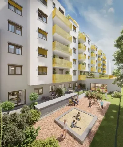 Neubau Wien, 20. Bezirk, Brigittenau, 4 Zimmer, 90 m² — Bild 3