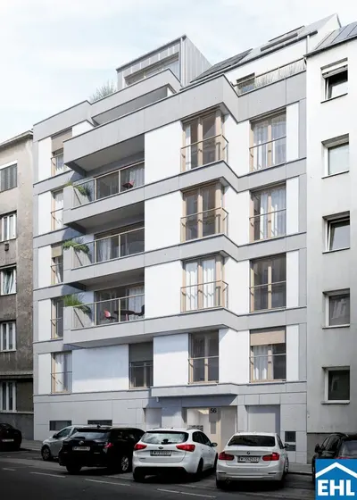 Neubau Wien, 12. Bezirk, Meidling, 3 Zimmer, 57 m² — Bild 2