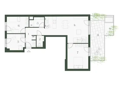 Neubau Wien, 23. Bezirk, Liesing, 4 Zimmer, 97 m² — Bild 4