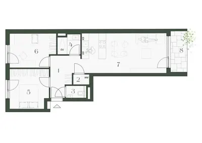 Neubau Wien, 23. Bezirk, Liesing, 4 Zimmer, 97 m² — Bild 5