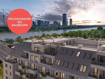 Neubau Wien, 20. Bezirk, Brigittenau, 2 Zimmer, 42 m² — Bild 2