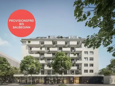 Neubau Wien, 20. Bezirk, Brigittenau, 2 Zimmer, 42 m² — Bild 3