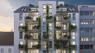 Neubau Wien, 17. Bezirk, Hernals, 2 Zimmer, 33 m² — Bild 3