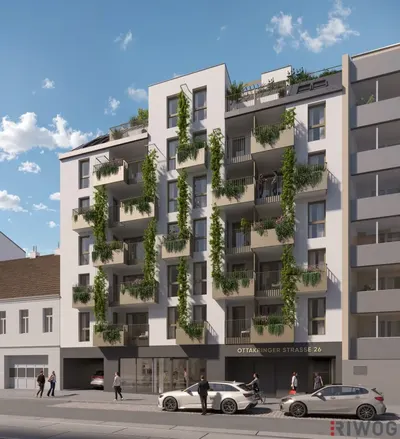Neubau Wien, 17. Bezirk, Hernals, 2 Zimmer, 33 m² — Bild 4
