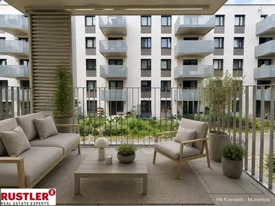 Neubau Wien, 10. Bezirk, Favoriten, 2 Zimmer, 51 m² — Bild 2