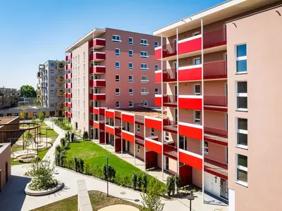 Neubau Wien, 22. Bezirk, Donaustadt, 2 Zimmer, 53 m² — Bild 2