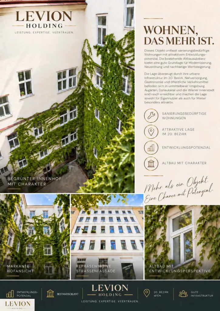 Neubau Wien, 20. Bezirk, Brigittenau, 2.0 Zimmer, 46 m²