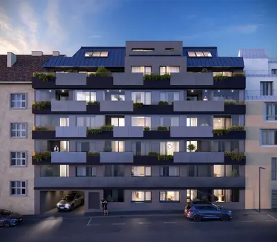 Neubau Wien, 19. Bezirk, Döbling, 2 Zimmer, 40 m² — Bild 3