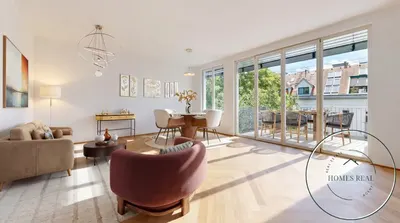 Neubau Wien, 15. Bezirk, Rudolfsheim-Fünfhaus, 2 Zimmer, 45 m² — Bild 2