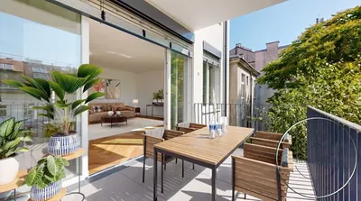 Neubau Wien, 15. Bezirk, Rudolfsheim-Fünfhaus, 2 Zimmer, 45 m² — Bild 5