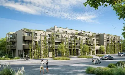 Neubau Wien, 22. Bezirk, Donaustadt, 3.0 Zimmer, 55 m² — Bild 2