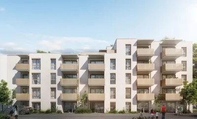 Neubau Wien, 21. Bezirk, Floridsdorf, 3.0 Zimmer, 60 m² — Bild 2