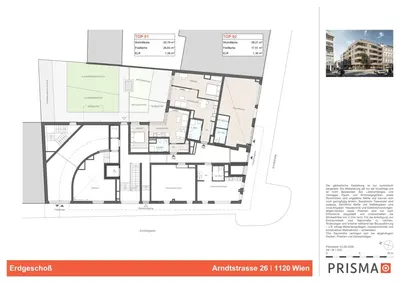 Neubau Wien, 12. Bezirk, Meidling, 3 Zimmer, 73 m² — Bild 4