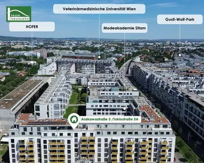 Neubau Wien, 22. Bezirk, Donaustadt, 2 Zimmer, 54 m² — Bild 4
