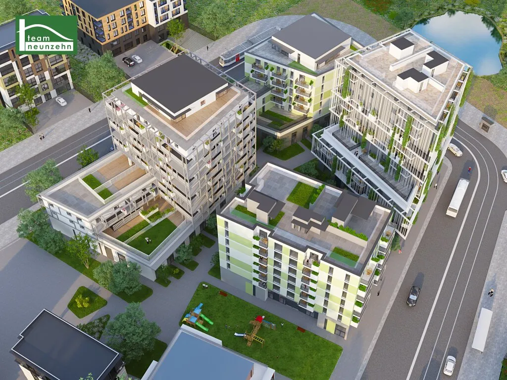 Neubau Wien, 21. Bezirk, Floridsdorf, 2 Zimmer, 46 m²