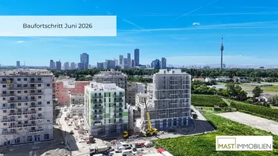 Neubau Wien, 21. Bezirk, Floridsdorf, 3 Zimmer, 62 m² — Bild 3