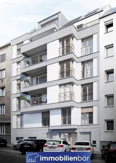 Neubau Wien, 12. Bezirk, Meidling, 3 Zimmer, 68 m² — Bild 3