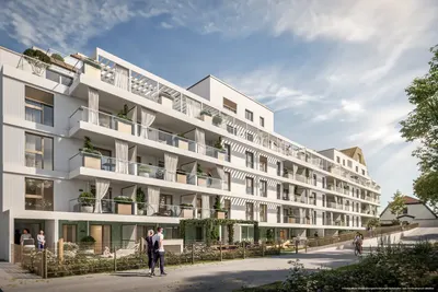 Neubau Wien, 22. Bezirk, Donaustadt, 2 Zimmer, 56 m² — Bild 3