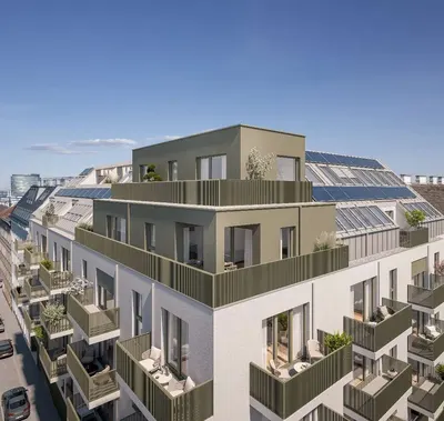 Neubau Wien, 12. Bezirk, Meidling, 2 Zimmer, 54 m² — Bild 2